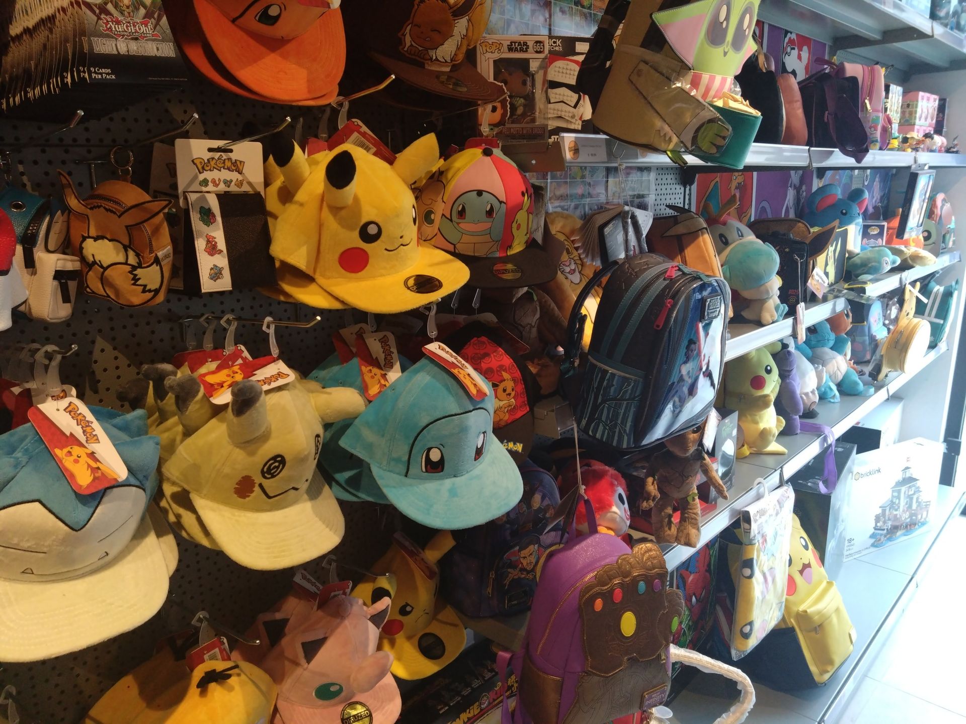 Pokémon caps and hats from Difuzed and Loungefly bags in nerdgeek Pokémon caps and hats from Difuzed and Loungefly bags in nerdgeek
