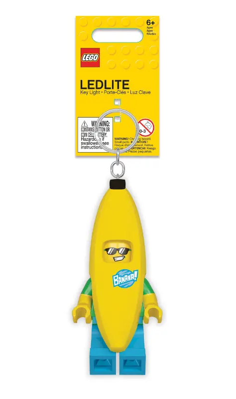 LEGO Porte-clés lumineux Homme-banane