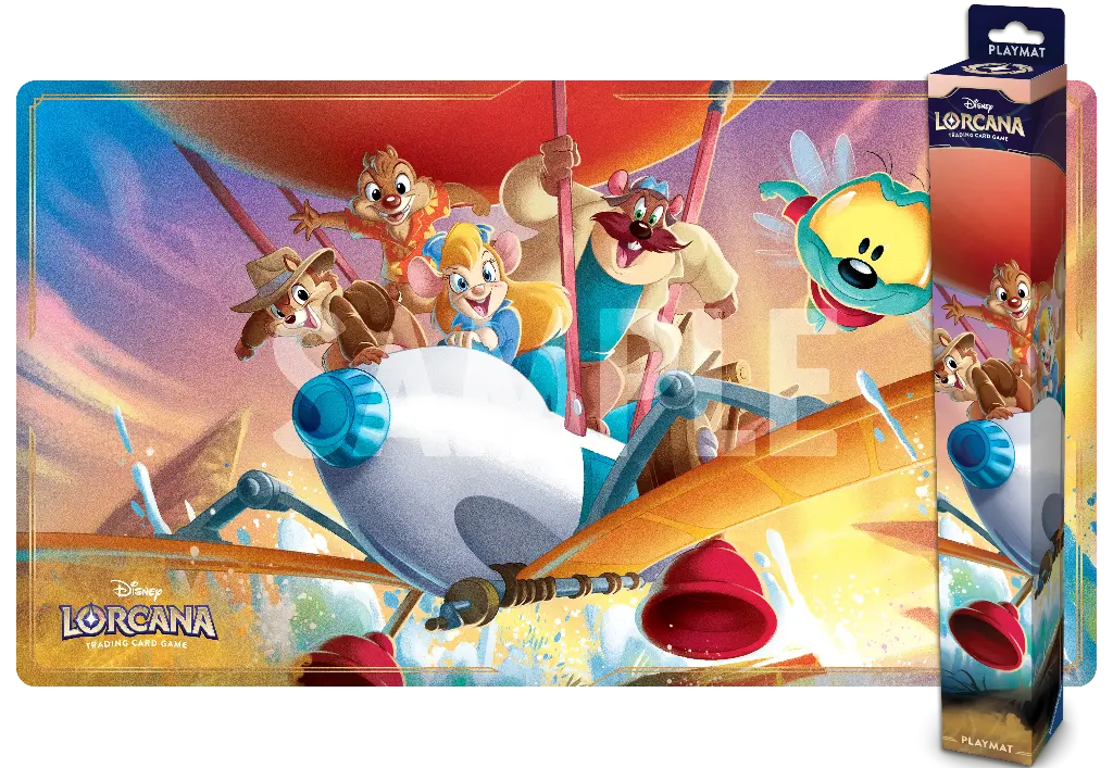 Disney Lorcana TCG: Reign of Jafar Playmat Rescue Rangers