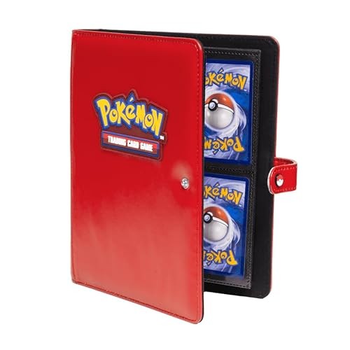 Ultra Pro 4-Pkt Pokémon Premium Snap Binder Red