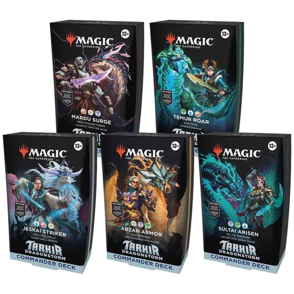 Magic The Gathering TCG Tarkir Dragonstorm Commander Deck (1 Random Deck)