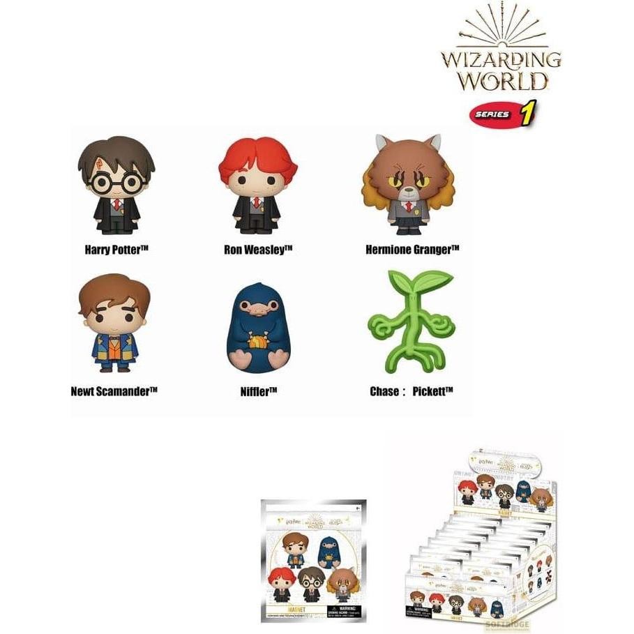 Harry Potter 3D Magnet Series 1 (1 Random Magnet)