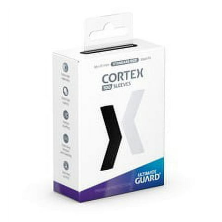 Ultimate Guard Cortex Standard Sleeves Matte100Pcs - Black