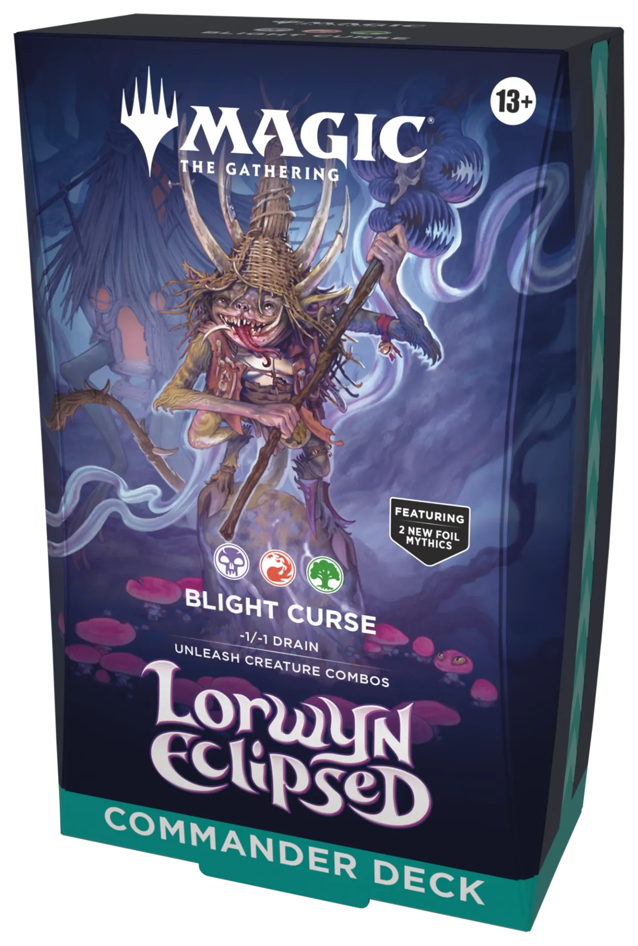 Magic The Gathering TCG Lorwyn Eclipsed Commander Deck (1 Random Deck)