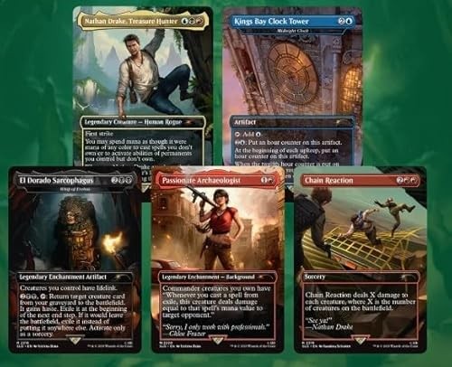 Magic The Gathering TCG Secret Lair x Uncharted - Uncharted