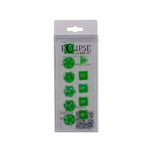 Ultra Pro - Eclipse Dice Set - Lime Green