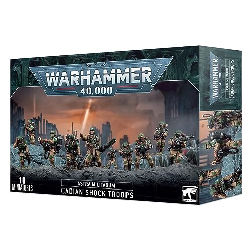 Warhammer - 40,000 - Cadian Shock Troops