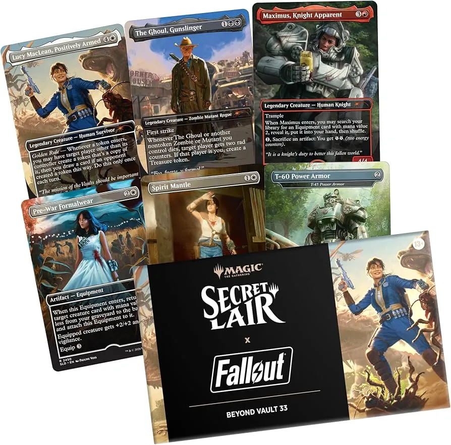 Magic The Gathering TCG Secret Lair x Fallout - Beyond Vault 33