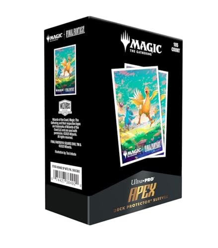 Pokémon TCG: 105x Final Fantasy Apex Deck Protector Sleeves