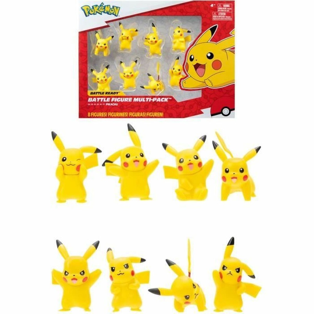 Pokémon Battle Figure Multi-Pack - Pikachu