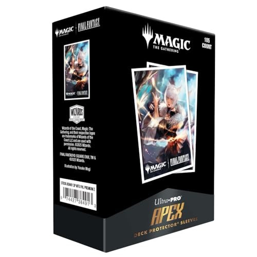 Pokémon TCG: 105x Final Fantasy Apex Deck Protector Sleeves
