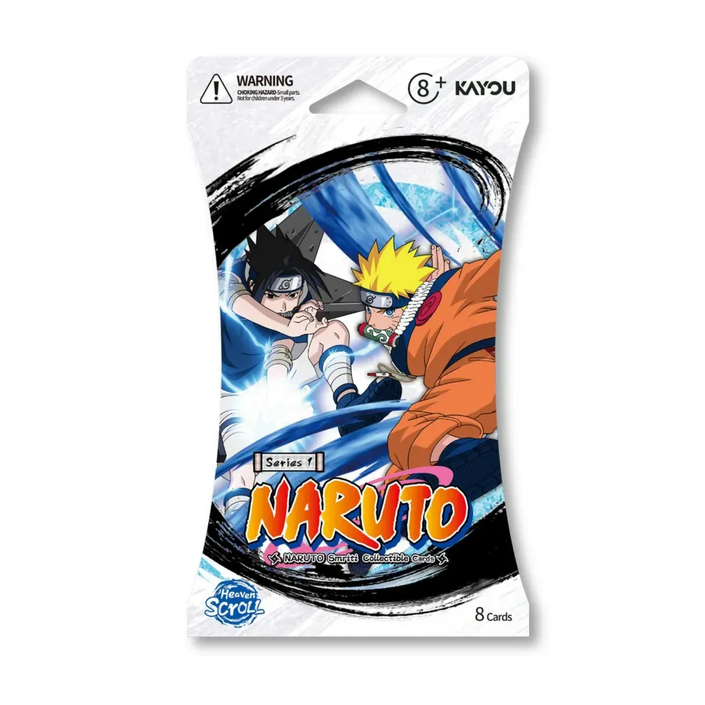 Naruto CCG - Series 1 - Heaven Scroll - Sleeved Booster