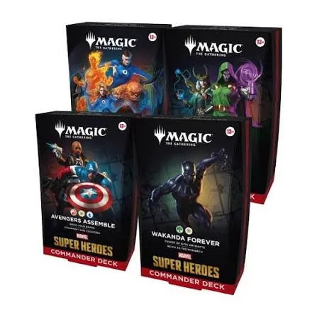 Magic The Gathering TCG Marvel: Super Heroes Commander Deck (1 Random Deck)
