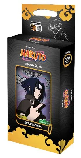 Naruto Mythos TCG Team Set - Sasuke Uchiha