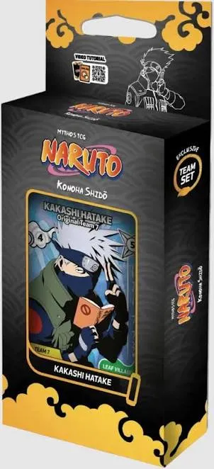 Naruto Mythos TCG Team Set - Kakashi Hatake