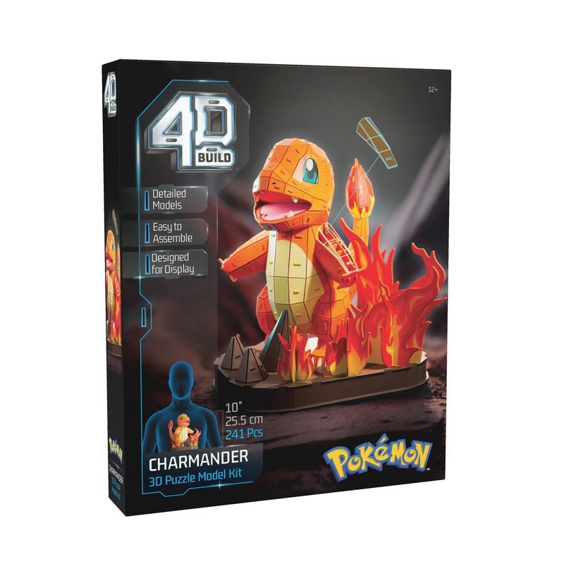 4D Build - Pokémon - 3D Puzzle Model Kit - Charmander