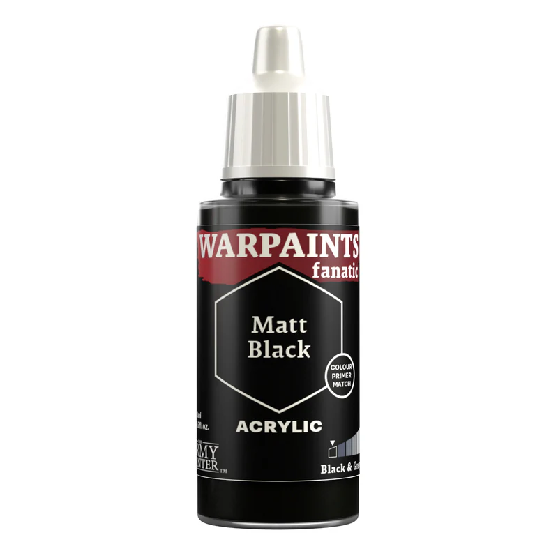 The Army Painter - Warpaints Fanatic - Matt Black (18ml)