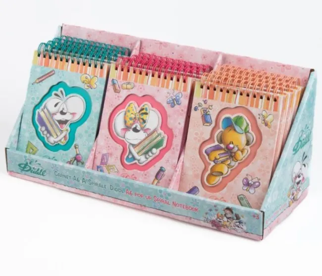 Diddl - A6 Pop Up Spiral Notebook