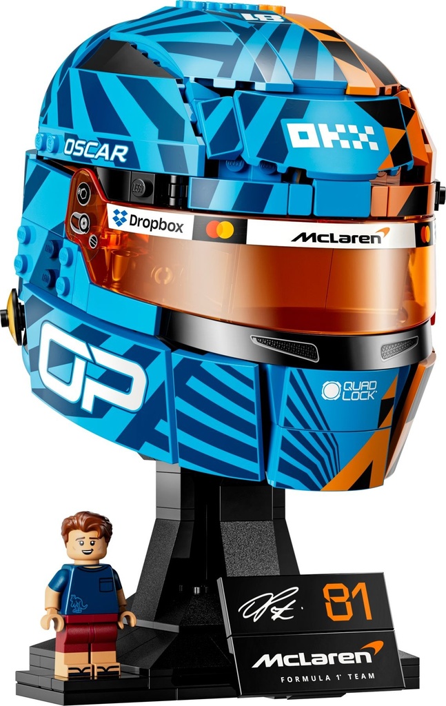 LEGO 43017 McLaren Mastercard F1 Team Oscar Piastri Helmet