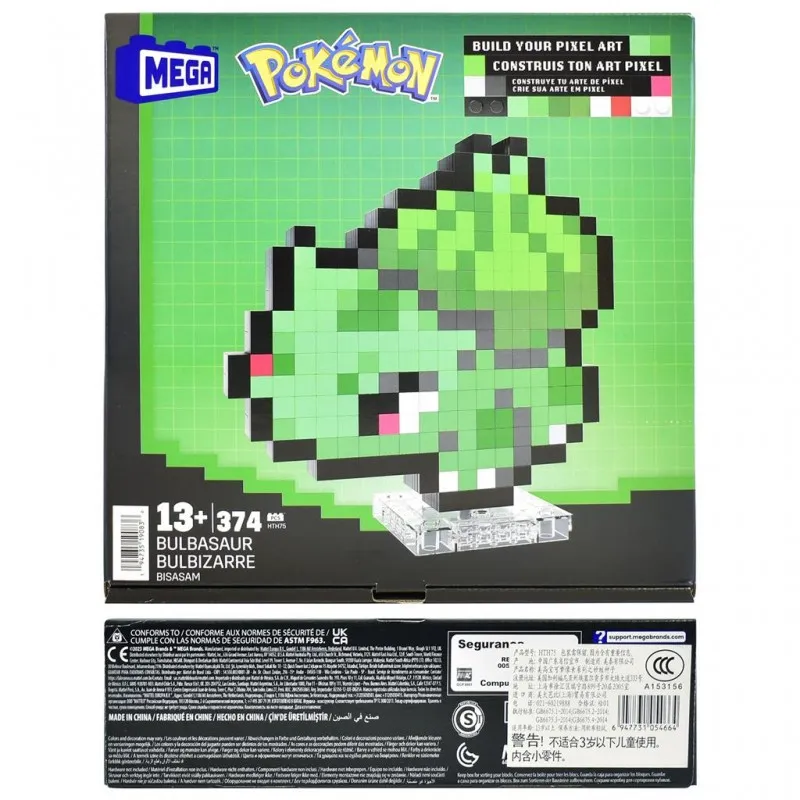 MEGA Pokémon Pixel Art Bulbasaur