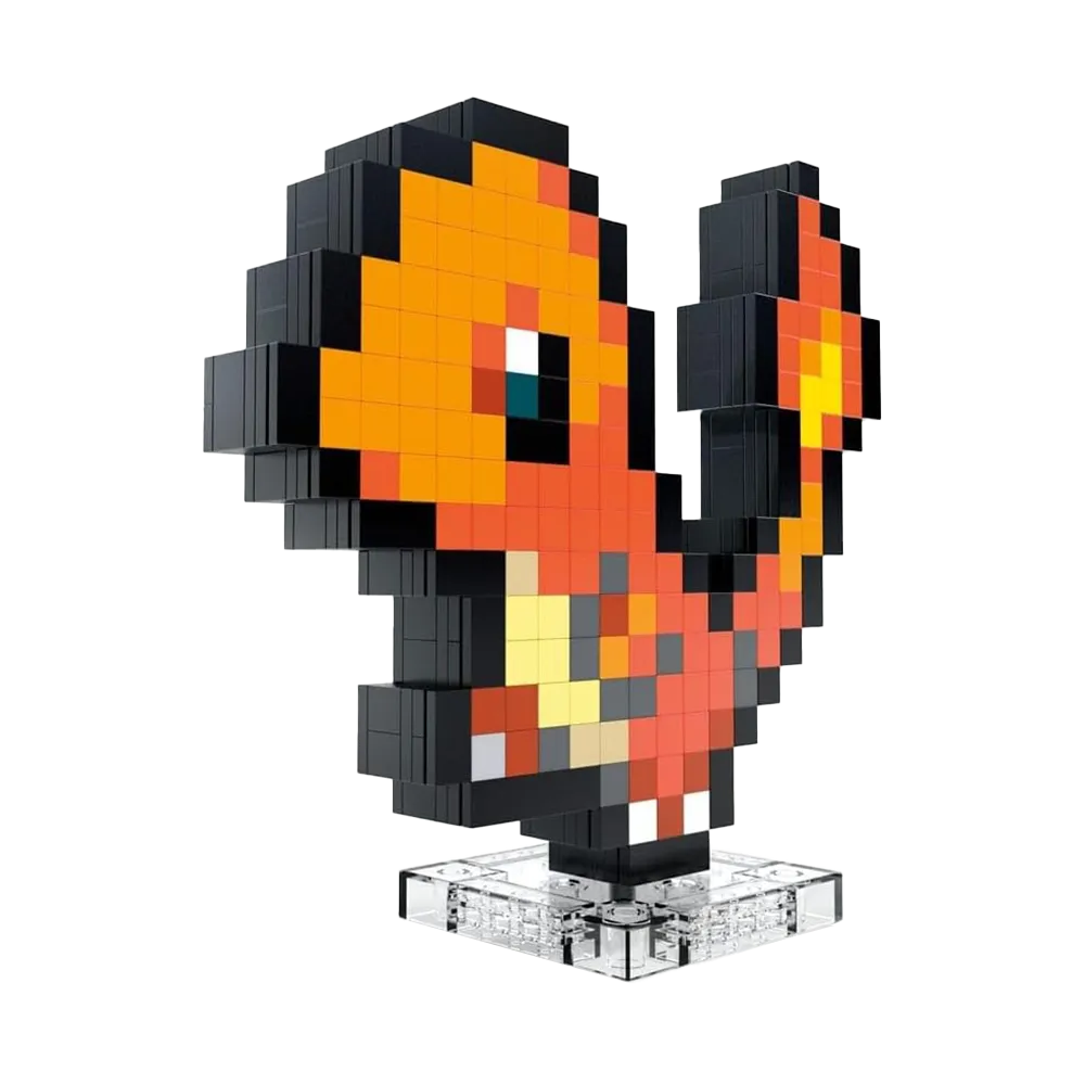 MEGA Pokémon Pixel Art Charmander