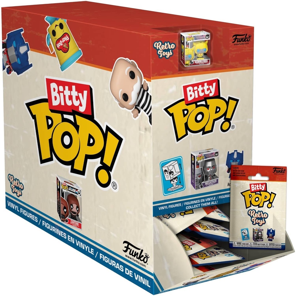 Funko Bitty POP! Mystery Retro Toys (1 Random Figure)