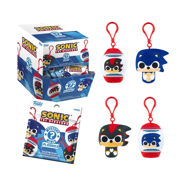 Funko Plushies Mystery Sonic The Hedgehog (1 Random Plush)