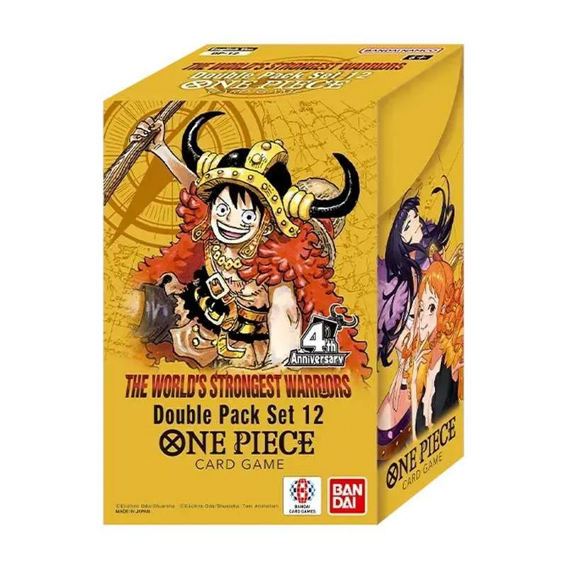 One Piece TCG: Double Pack Set 12 -  The World's Strongest Warriors