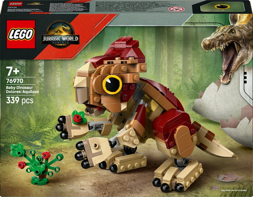 LEGO 76970 Baby Dinosaur Dolores: Aquilops