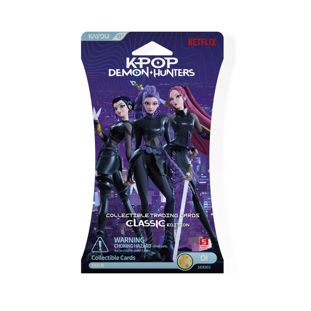 K-Pop Demon Hunters CCG - Series 1 - Classic Edition -  Sleeved Booster