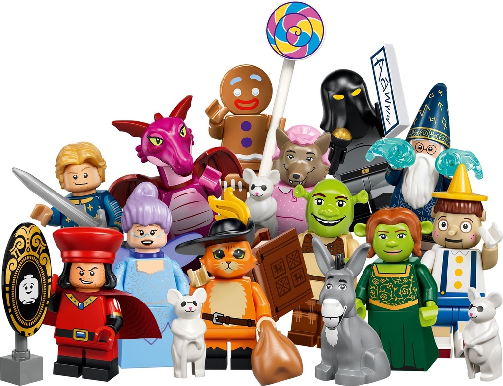 LEGO 71053 Minifigures Shrek (1 Random Figure)
