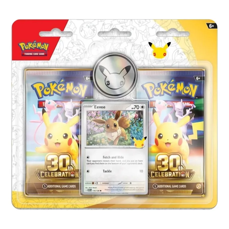 Pokémon TCG: 30th Celebration Promo Pack - Eevee