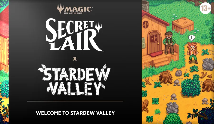 Magic The Gathering TCG Secret Lair x Stardew Valley - Welcome To Stardew Valley