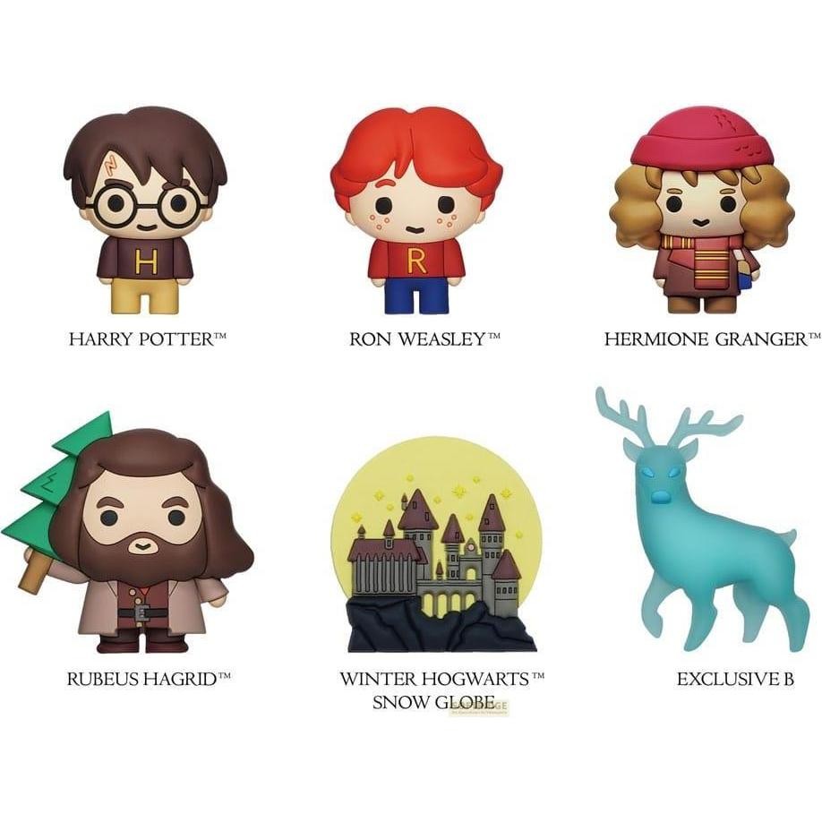 Harry Potter 3D Magnet Christmas Series (1 Random Magnet)