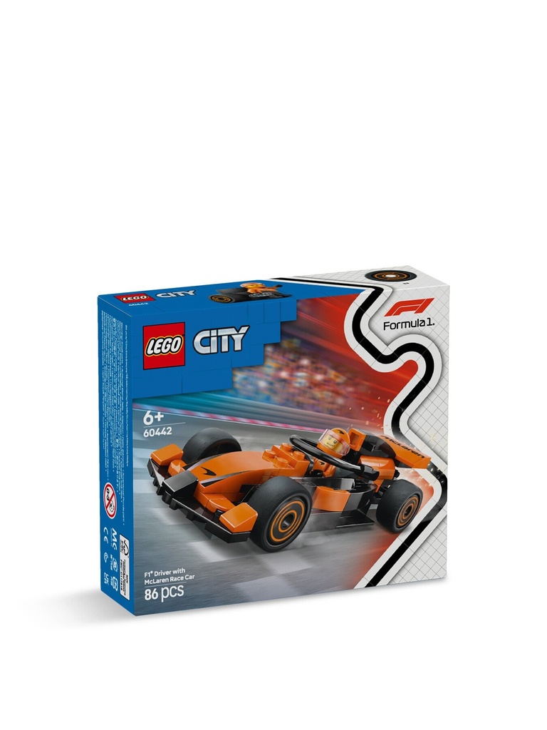 LEGO 60442 F1 Driver with McLaren Race Car