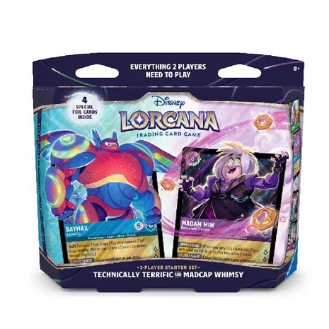 Disney Lorcana TCG: 2-Player Starter Set - Technically Terrific And Madcap Whimsy
